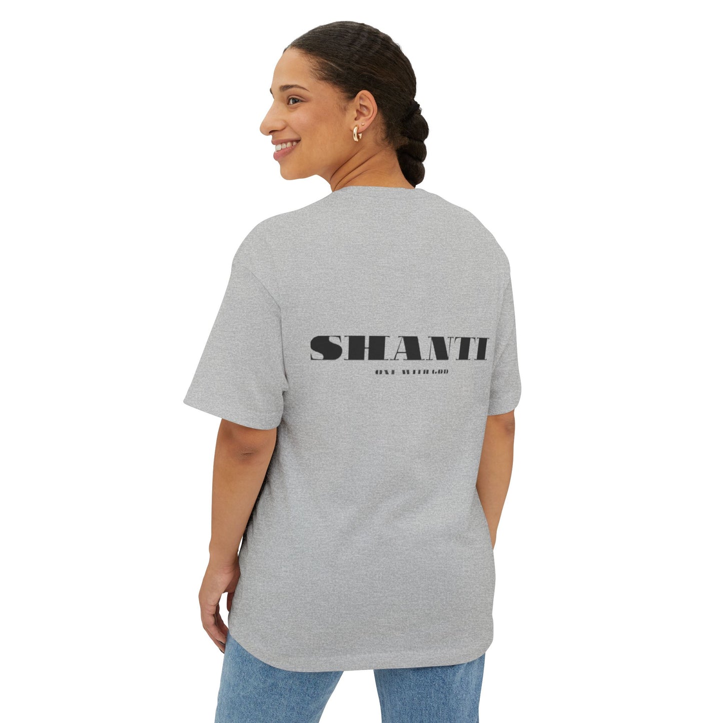 SHANTI - Unisex Oversized Boxy Tee