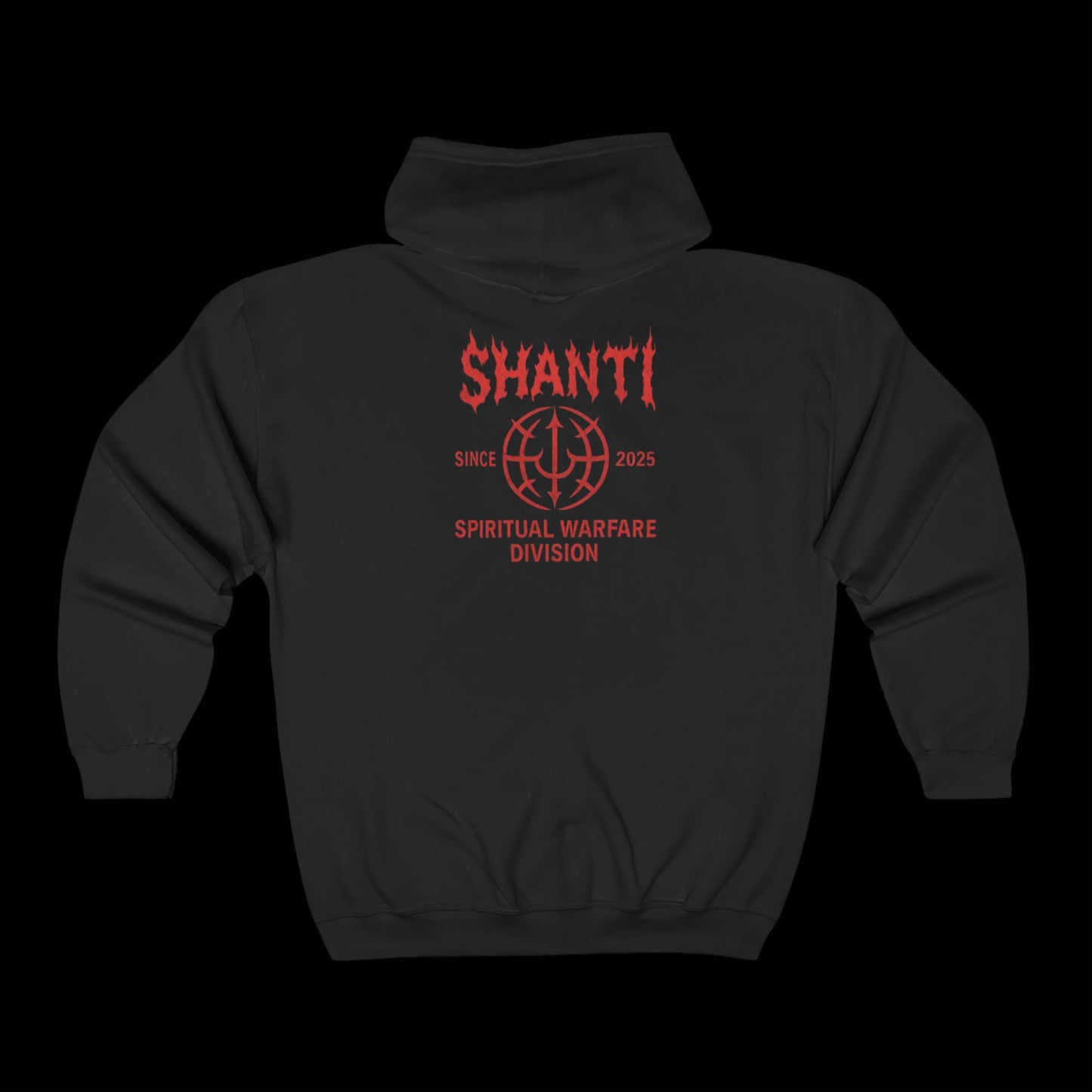 Unisex Full Zip Hooded Sweatshirt