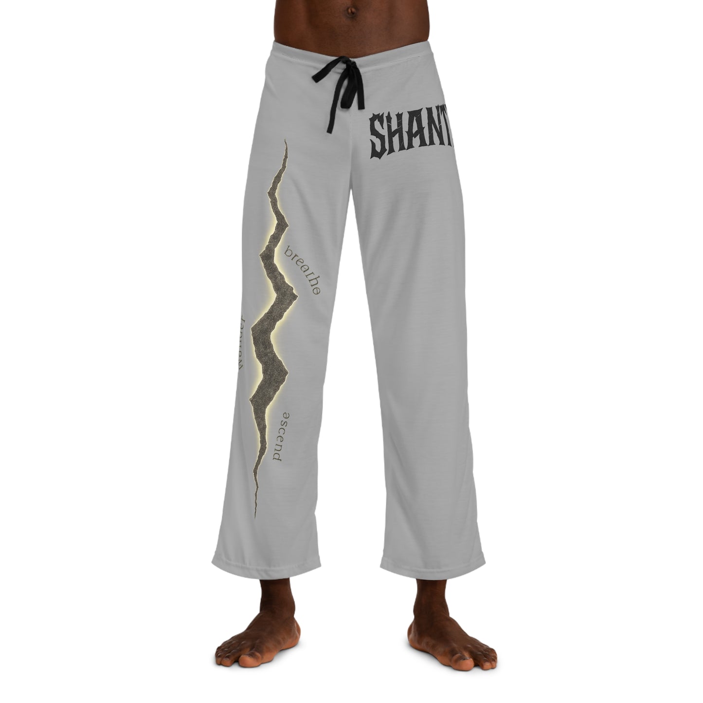 Men's Pajama Pants - Shanti: Wander, Breathe, Purpose