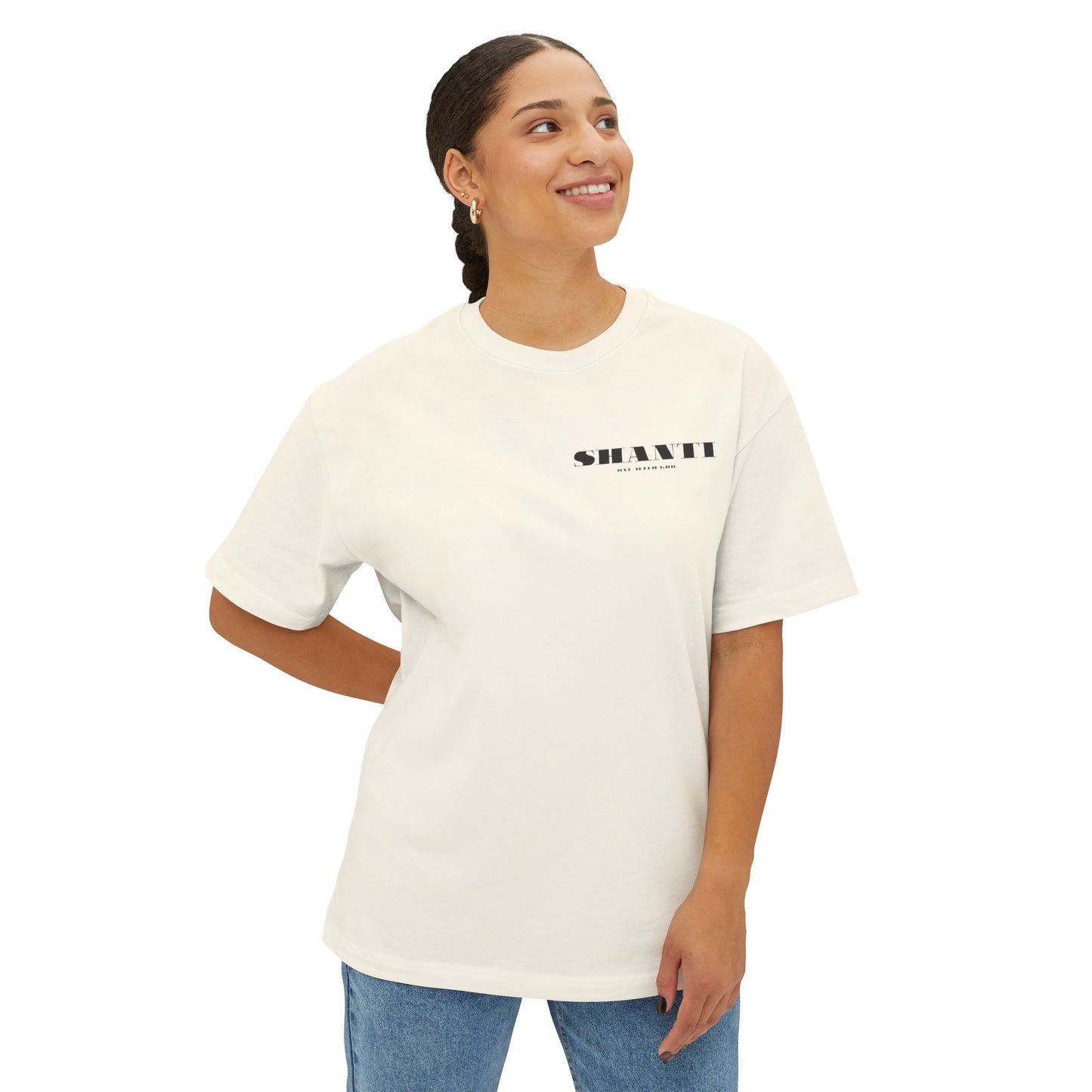 SHANTI - Unisex Oversized Boxy Tee