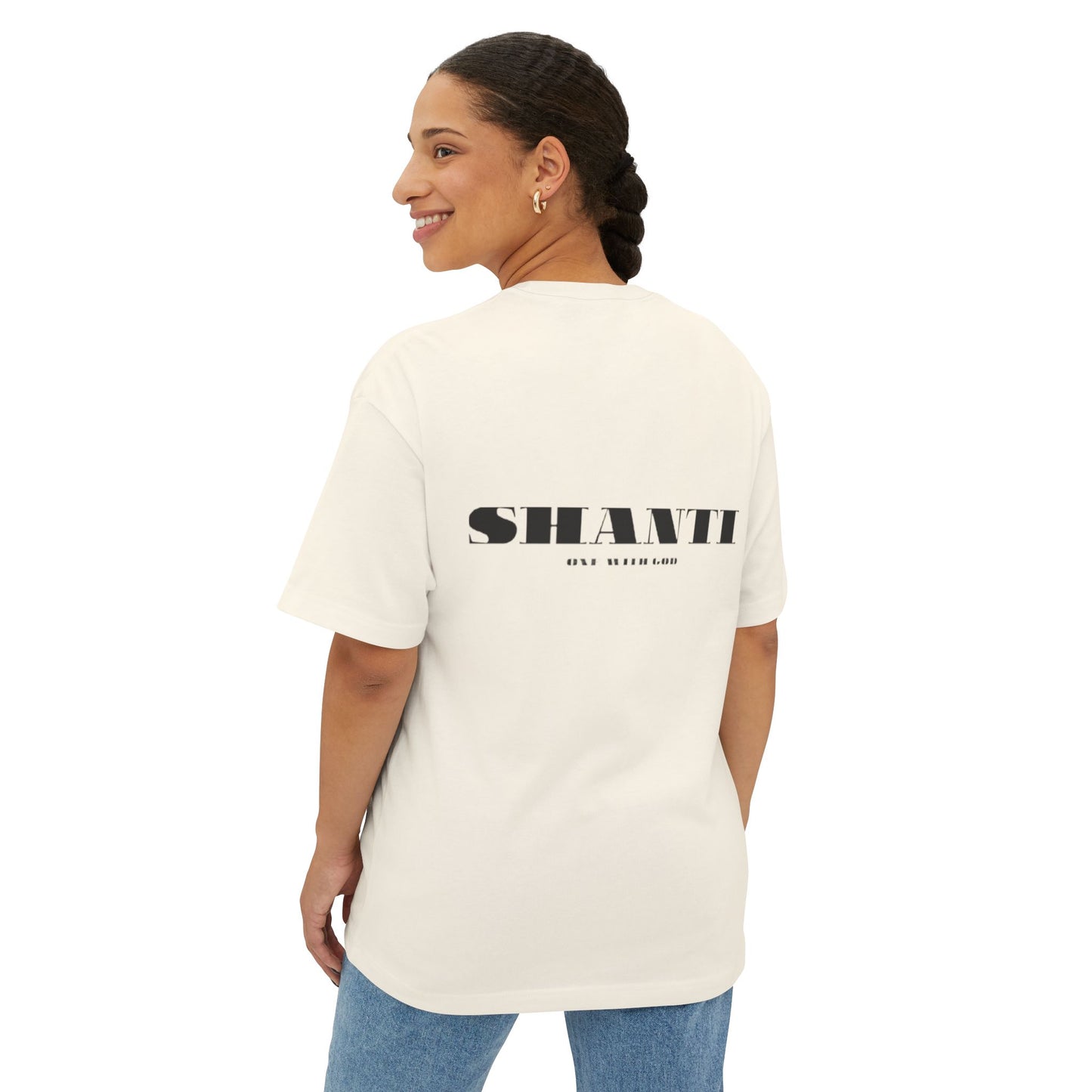 SHANTI - Unisex Oversized Boxy Tee