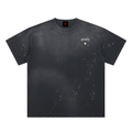 Hand-Frayed Sunfade Paint Splatter T-Shirt