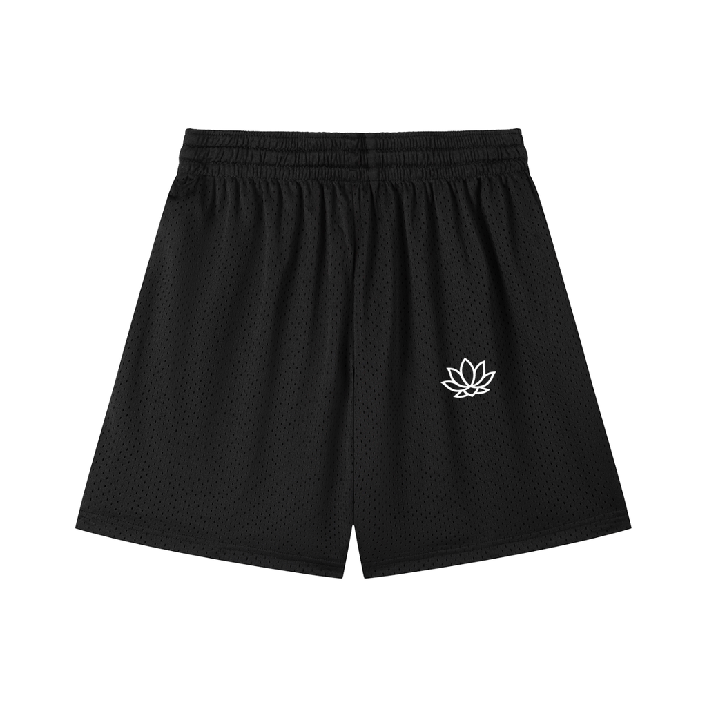 Mesh Drawstring Shorts