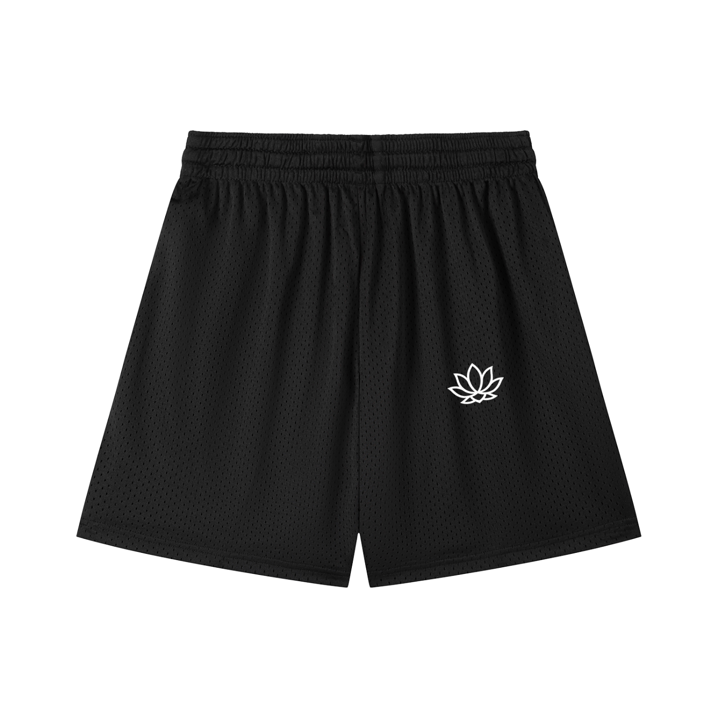 Mesh Drawstring Shorts